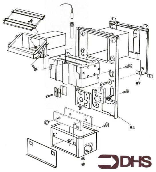 Exploded Diagram for HEAT EXCHANGER 2