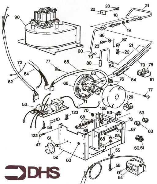 Exploded Diagram for FAN
