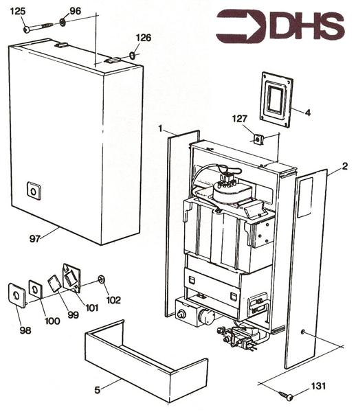 Exploded Diagram for CASING