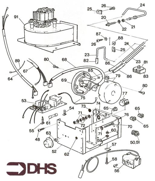 Exploded Diagram for FAN