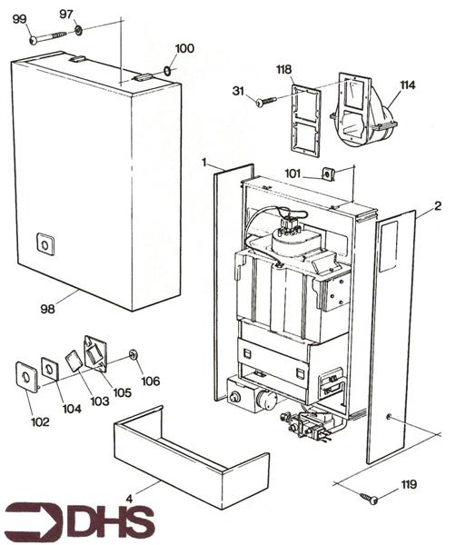 Exploded Diagram for CASING