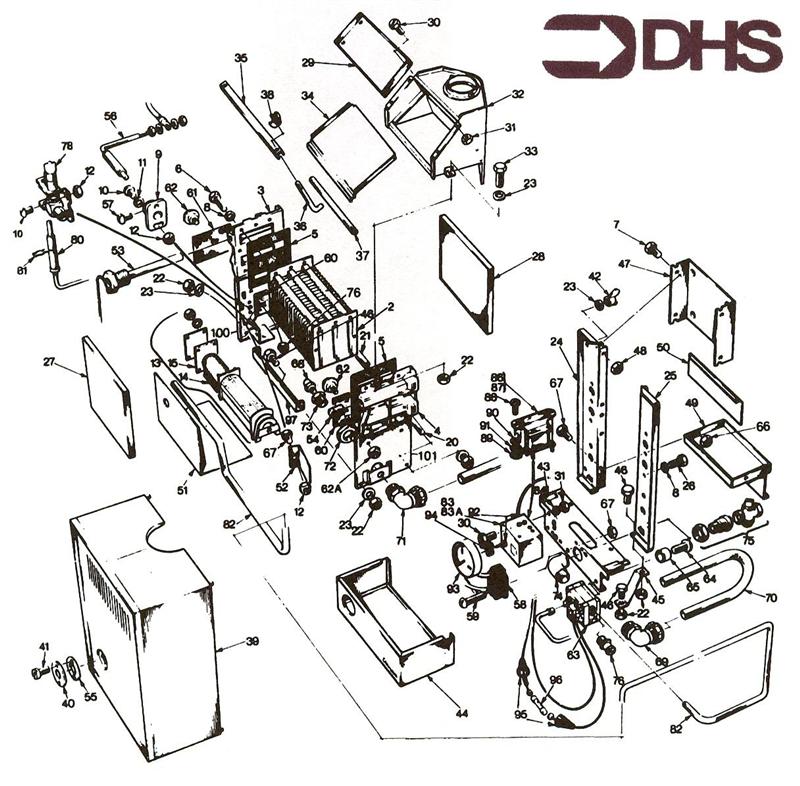 Exploded Diagram for BOILER