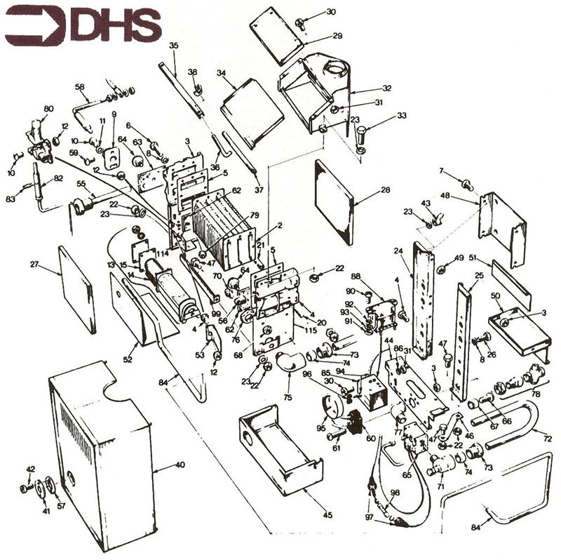 Exploded Diagram for BOILER