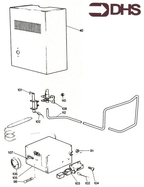 Exploded Diagram for PILOT ASSY