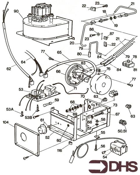Exploded Diagram for FAN