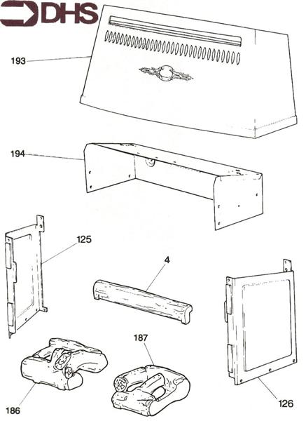 Exploded Diagram for CASING 1