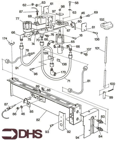 Exploded Diagram for SUPPLY TUBE ASSY 1