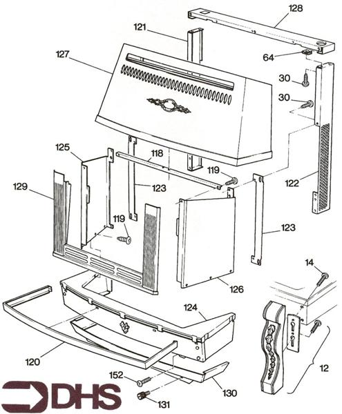 Exploded Diagram for CASING 2
