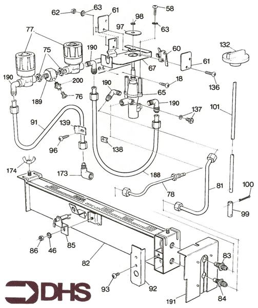 Exploded Diagram for SUPPLY TUBE ASSY 2