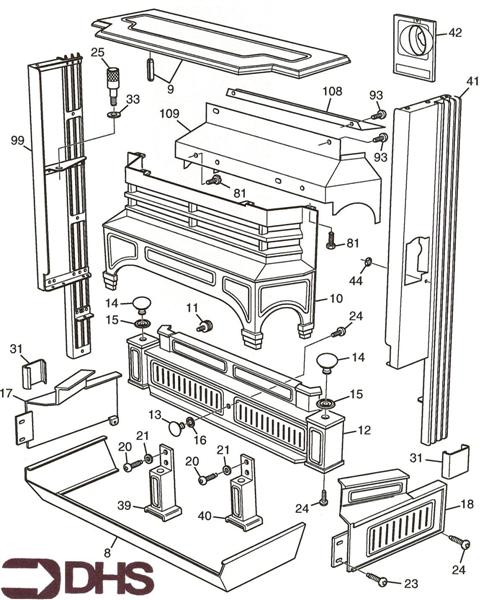 Exploded Diagram for CASING