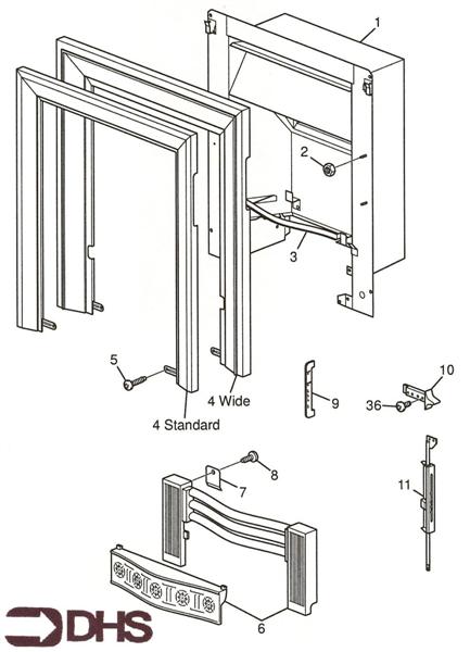 Exploded Diagram for CASING
