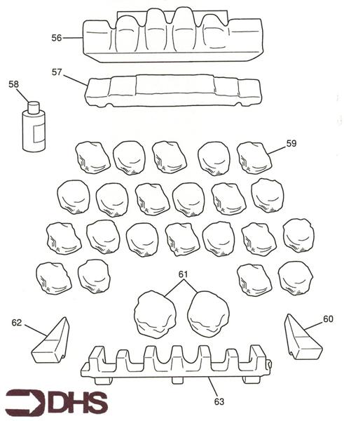 Exploded Diagram for REAR FUEL SUPPORT