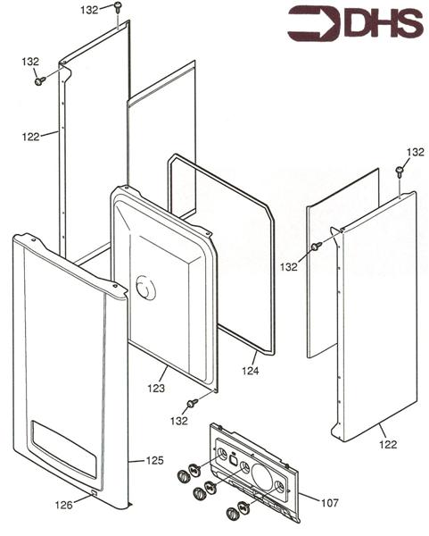 Exploded Diagram for CASING