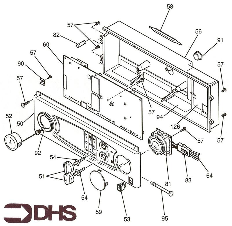 Exploded Diagram for CONTROLS