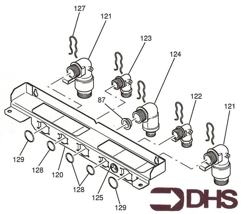 Exploded Diagram for WATER VALVE