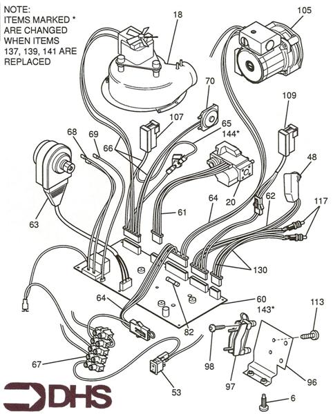 Exploded Diagram for FAN/MOTOR