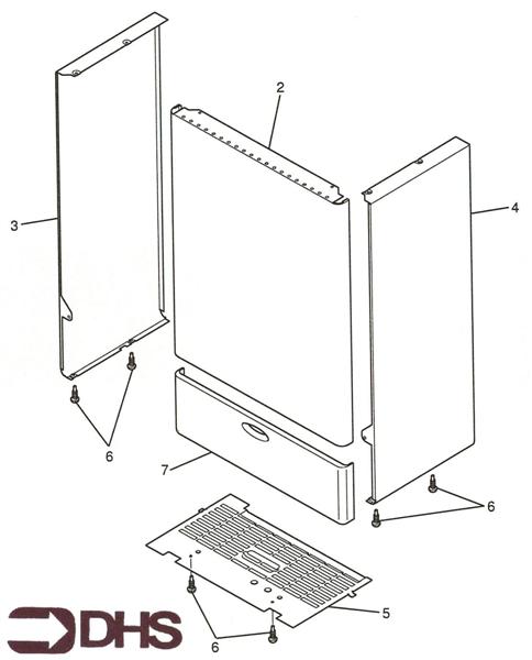 Exploded Diagram for CASING
