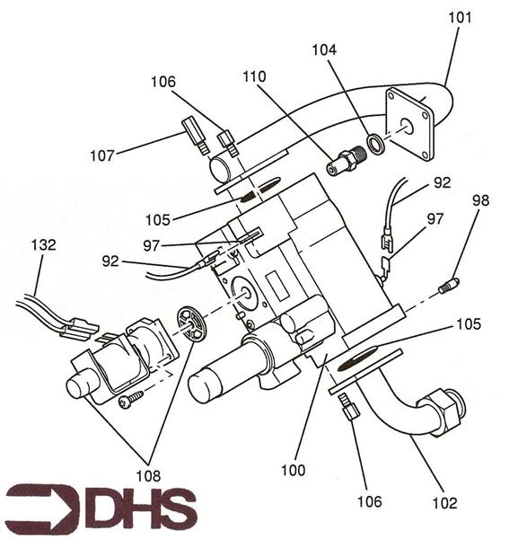 Exploded Diagram for GAS MANIFOLD