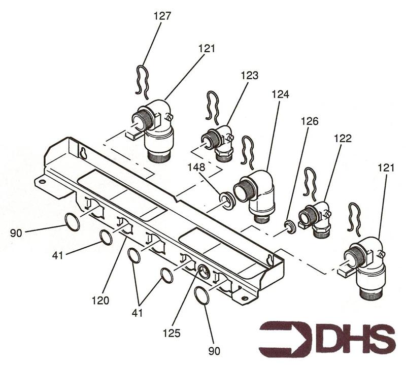 Exploded Diagram for WATER PIPES