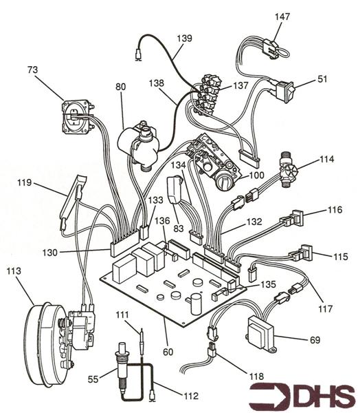 Exploded Diagram for FAN/MOTOR