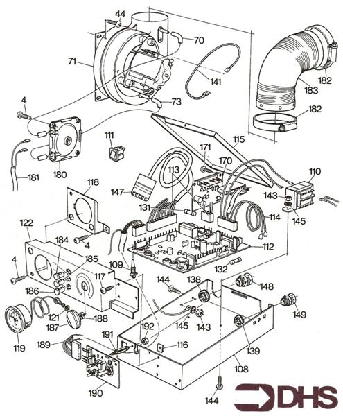 Exploded Diagram for CONTROLS