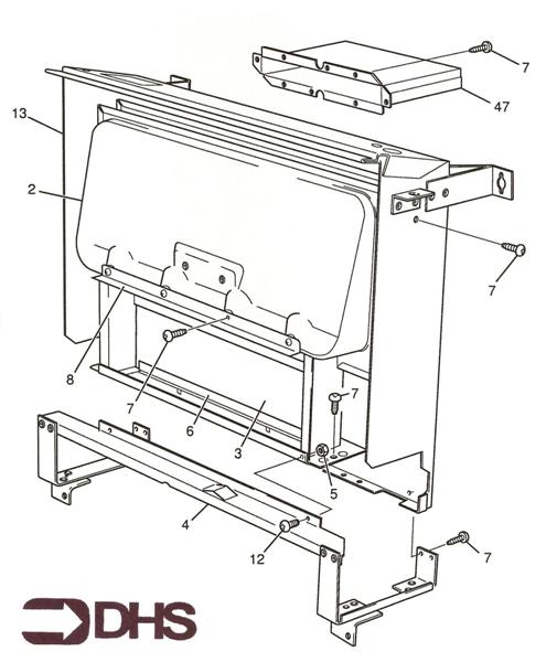 Exploded Diagram for REAR PANEL