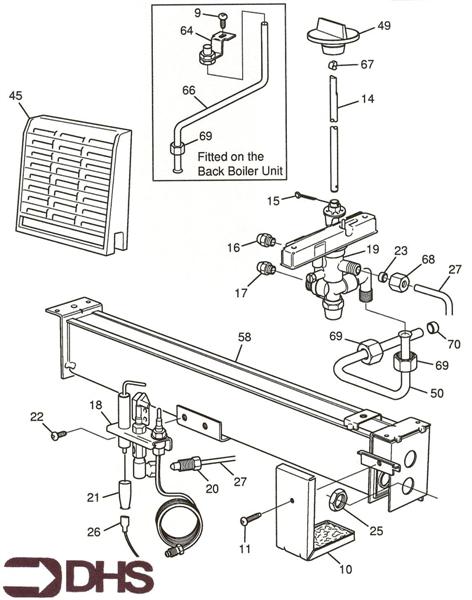 Exploded Diagram for BURNER