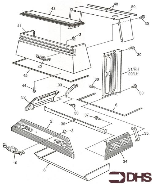 Exploded Diagram for CASING