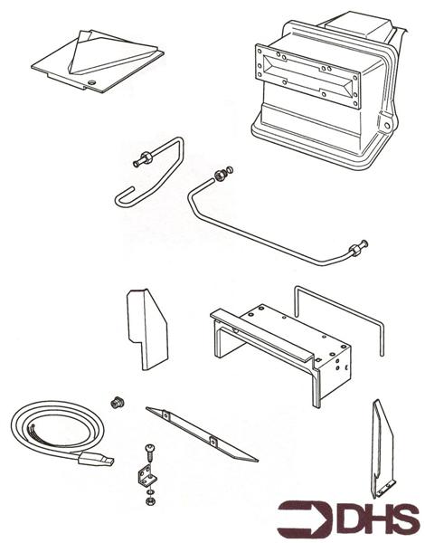 Exploded Diagram for FLUE SECTION