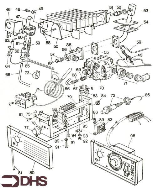 Exploded Diagram for THERMOSTAT ASSY