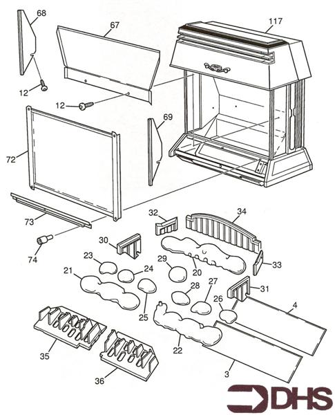 Exploded Diagram for CASING ASSY