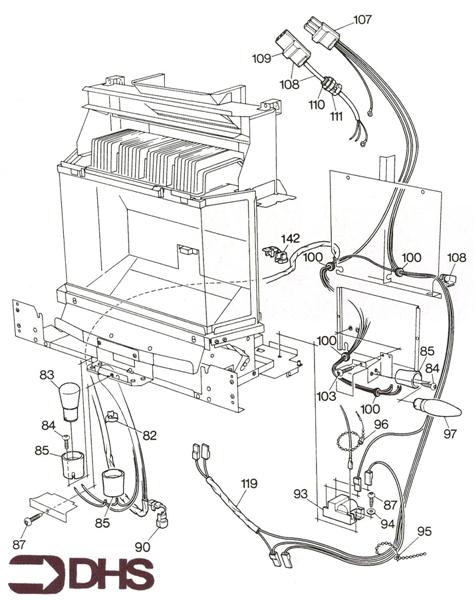Exploded Diagram for WIRING ASSY