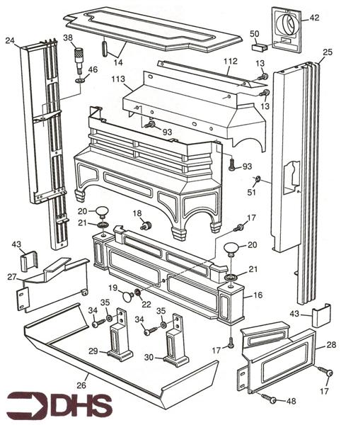 Exploded Diagram for CASING