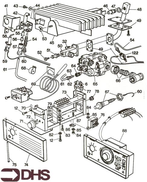 Exploded Diagram for THERMOSTAT ASSY