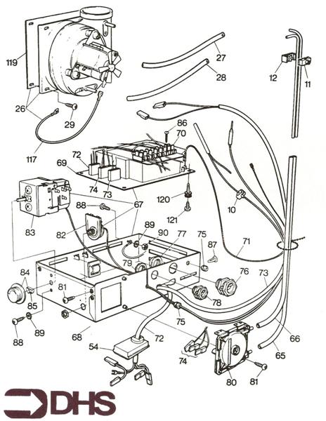 Exploded Diagram for GAS PIPE ASSY