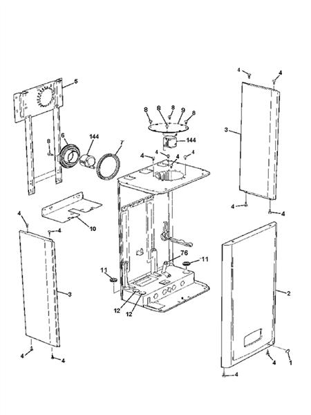 Exploded Diagram for CASING
