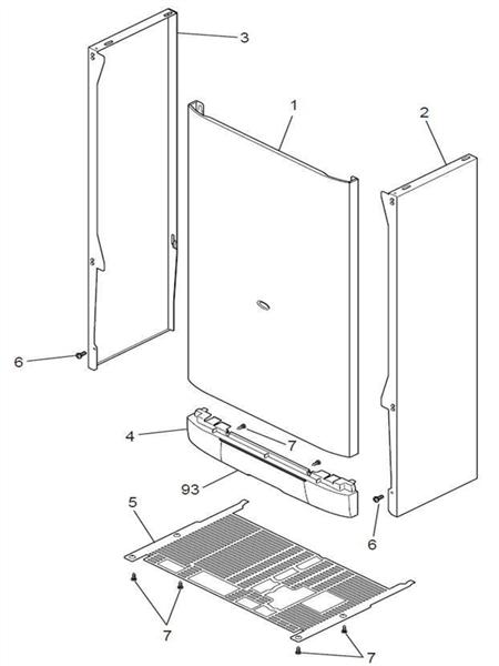 Exploded Diagram for CASING