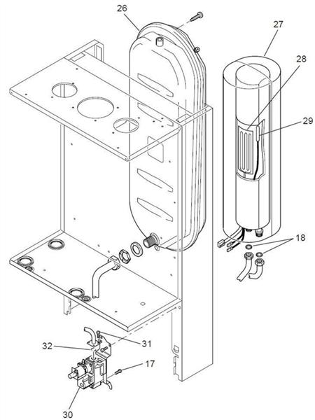 Exploded Diagram for EXPANSION VESSEL