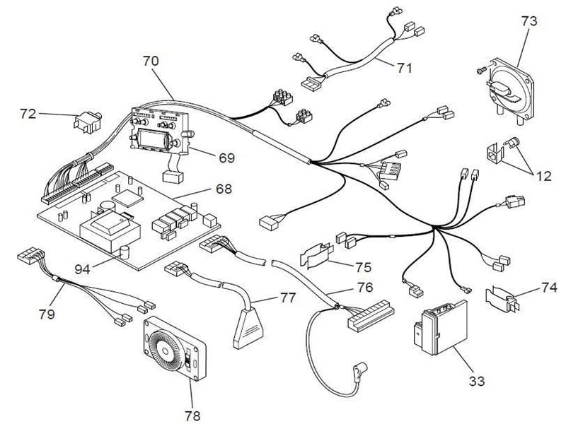 Exploded Diagram for CONTROLS