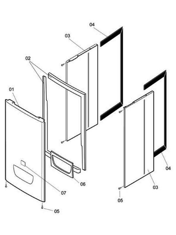 Exploded Diagram for CASING