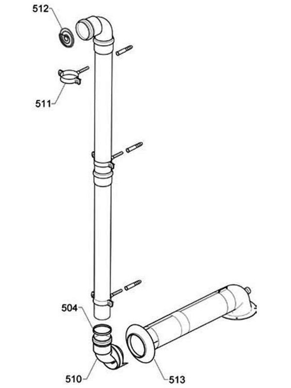 Exploded Diagram for PLUME MANAGEMENT KIT
