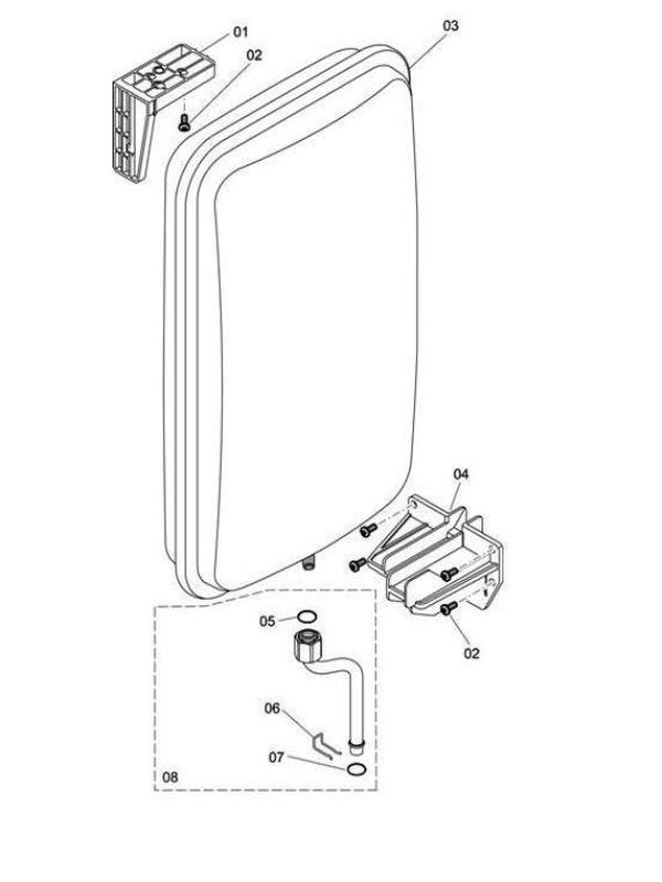 Exploded Diagram for EXPANSION VESSEL