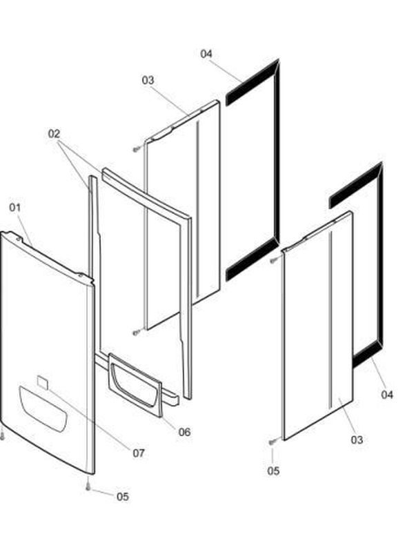 Exploded Diagram for CASING