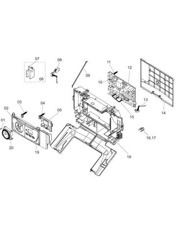 Exploded Diagram for ELECTRONICS