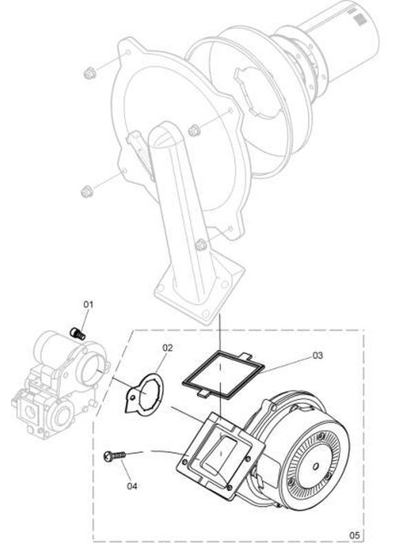 Exploded Diagram for FAN