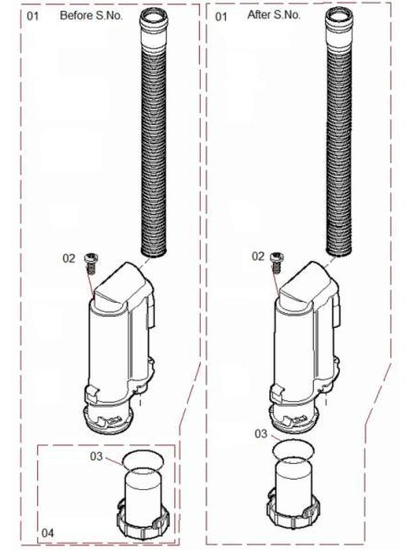 Exploded Diagram for SIPHON
