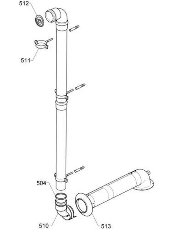 Exploded Diagram for PLUME MANAGEMENT KIT