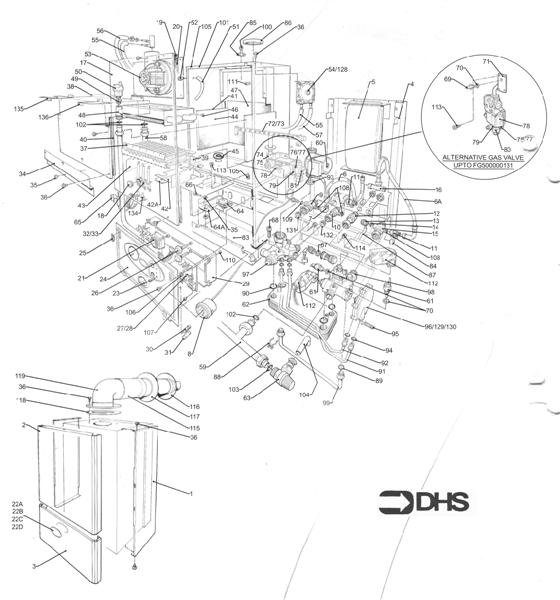 Exploded Diagram for COMPLETE MODEL WITH DIAGRAM