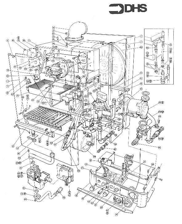 Exploded Diagram for COMPLETE MODEL WITH DIAGRAM