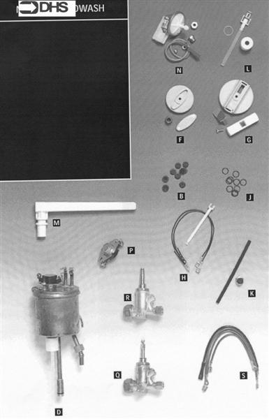 Exploded Diagram for COMPLETE MODEL
